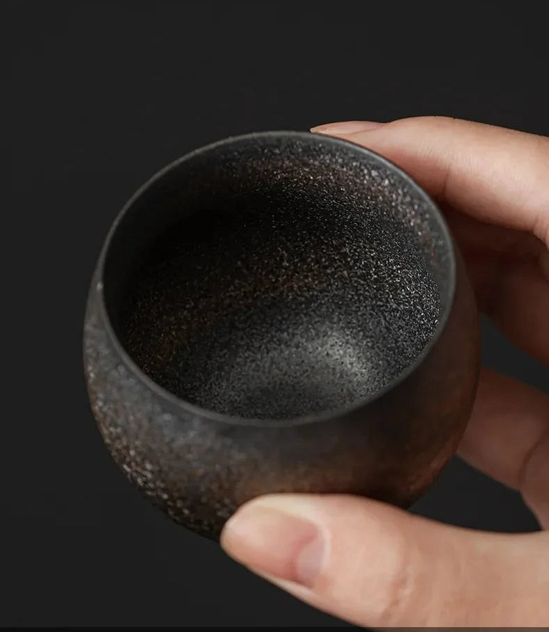 KŌHI-Home Japanese Handmade Stoneware Teacup – 1 Piece