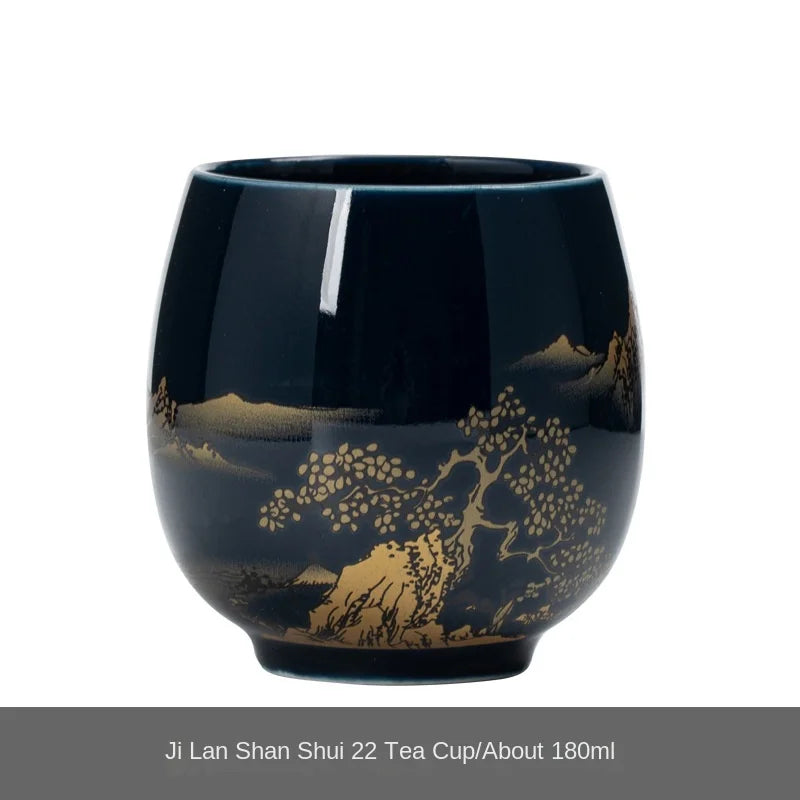 KŌHI-Home Japanese Ceramic Tea Cup – 180 ml Minimalist Master Cup