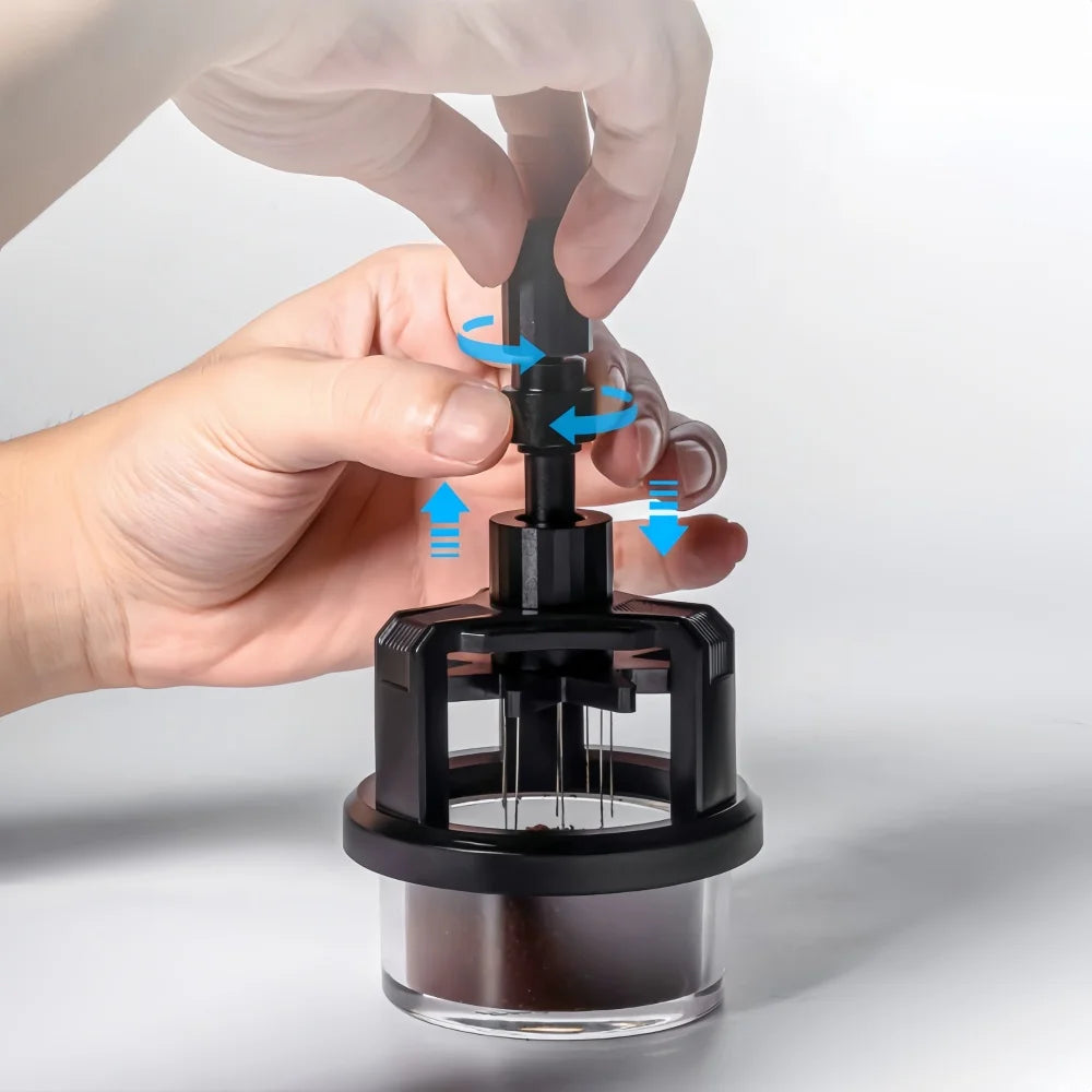 KŌHI-Home Magnetisches WDT-Werkzeug – Rotierende Kaffeeverteilungsnadel mit einstellbarer Höhe