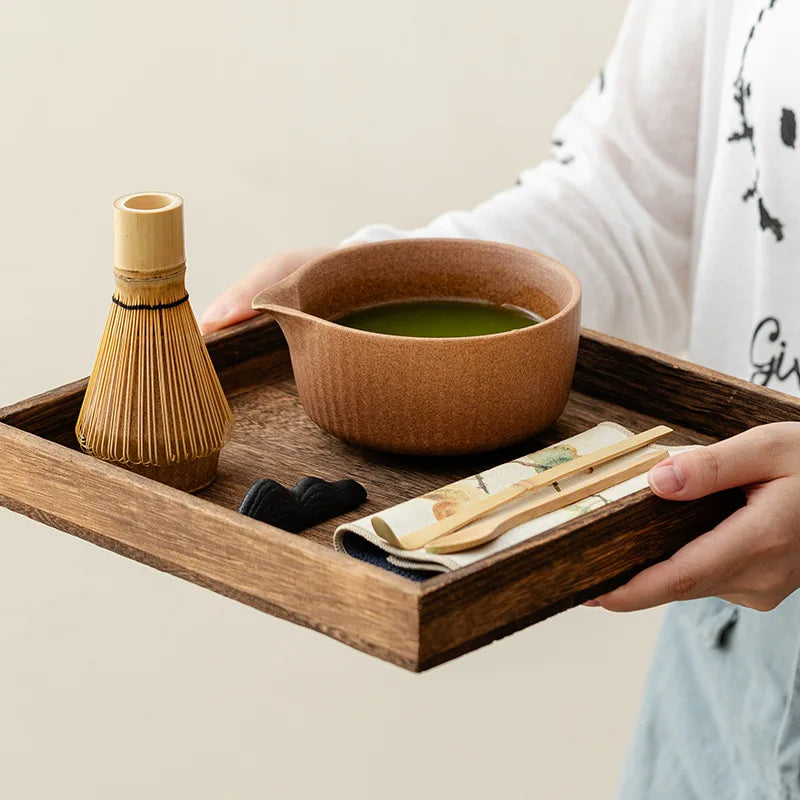 KŌHI-Home Vertical Pattern Matcha Ceremony Set – 8-Piece Kit