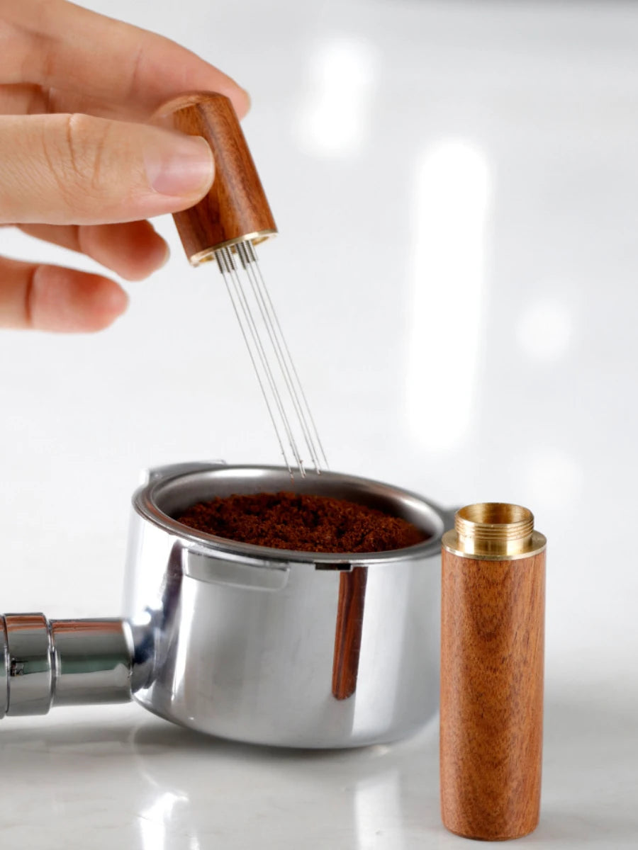 KŌHI-Home Espresso WDT Tool – Stainless Steel Coffee Needle Stirrer &amp; Distributor