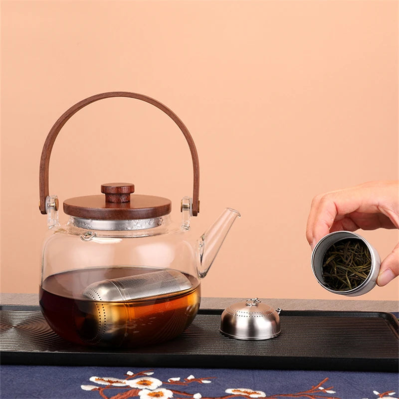 KŌHI-Home Stainless Steel Tea Strainer – Fine Mesh Infuser for Loose Leaf Tea &amp; Spices