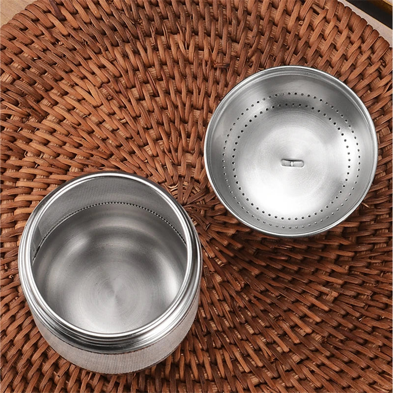 KŌHI-Home Stainless Steel Tea Strainer – Fine Mesh Infuser for Loose Leaf Tea &amp; Spices