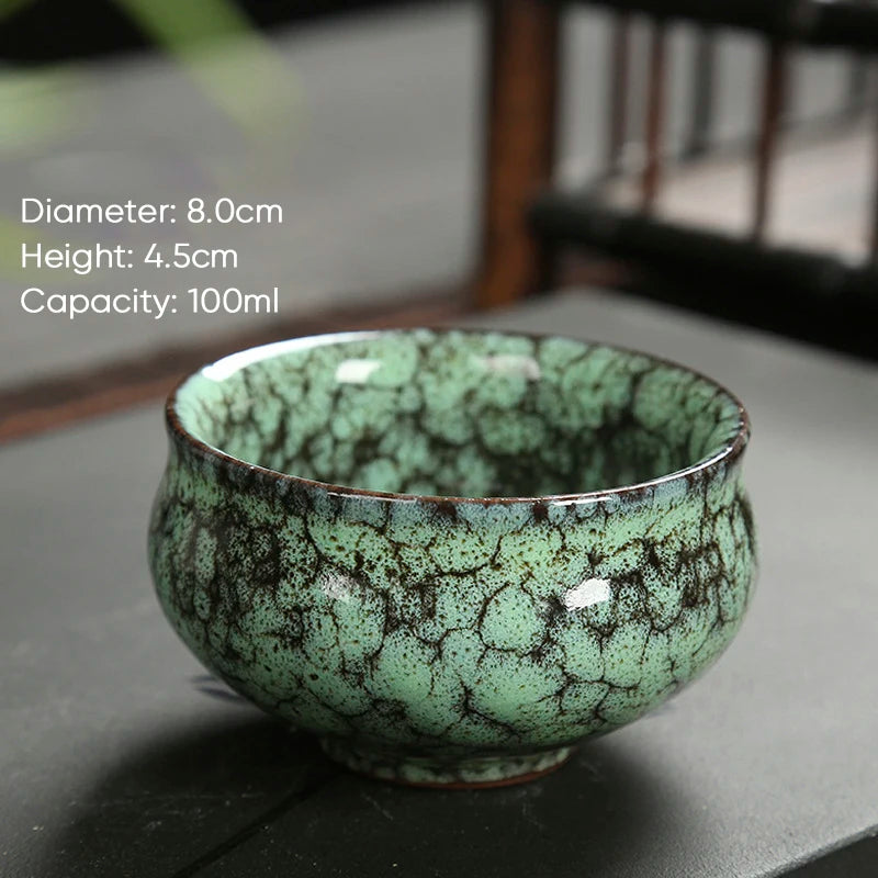 KŌHI-Home Ceramic Tea Bowl - Kiln-Transformed Cup