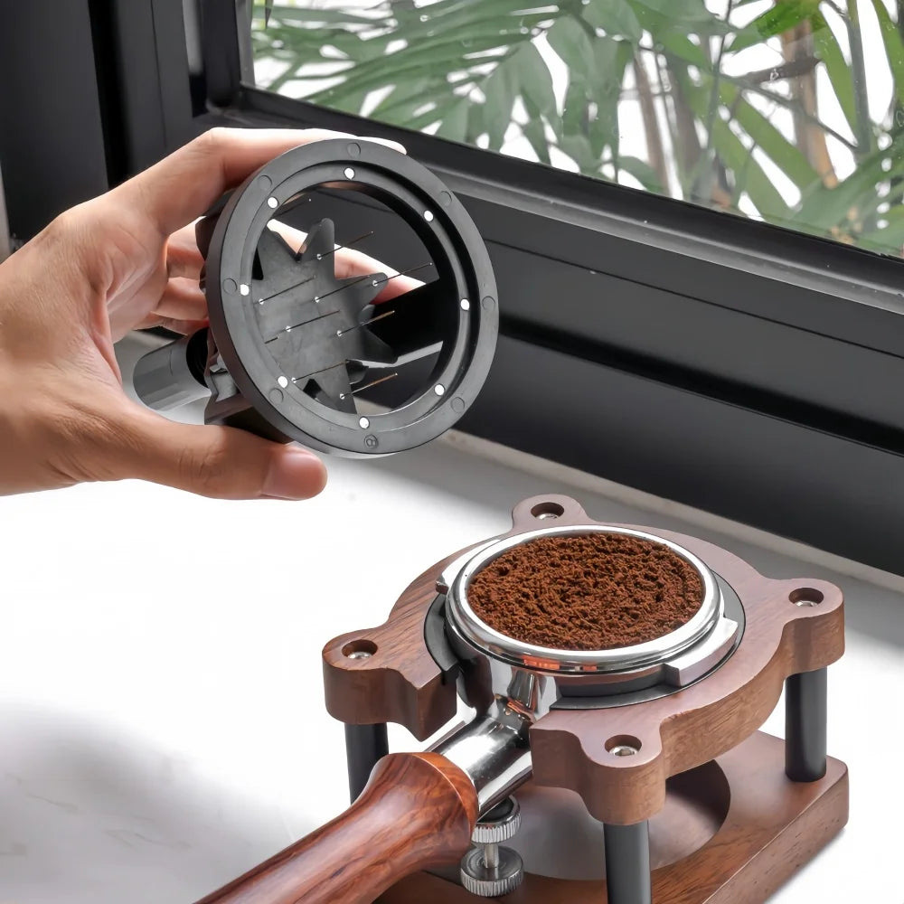 KŌHI-Home Magnetisches WDT-Werkzeug – Rotierende Kaffeeverteilungsnadel mit einstellbarer Höhe
