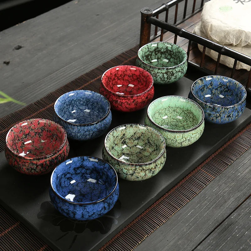 KŌHI-Home Ceramic Tea Bowl - Kiln-Transformed Cup