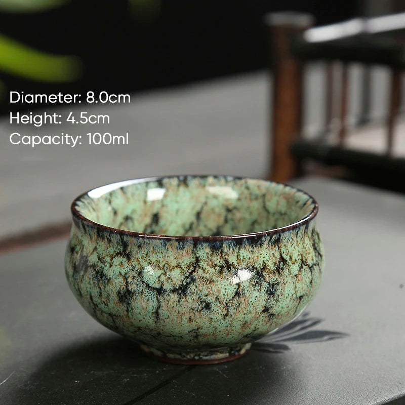 KŌHI-Home Ceramic Tea Bowl - Kiln-Transformed Cup