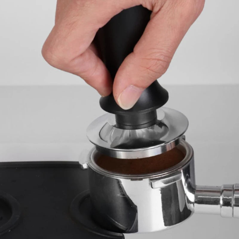 KŌHI-Home Kalibrierter Espresso-Tamper – Federbelasteter Edelstahl-Tamper (51 / 53 / 58 mm)