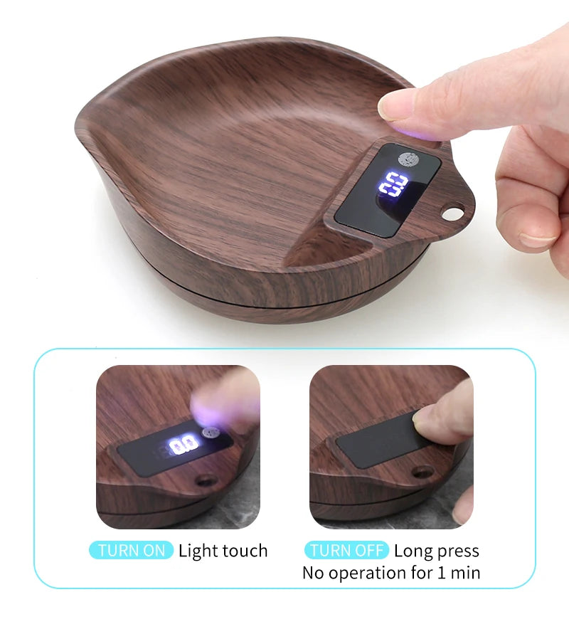 KŌHI-Home Digital Coffee Scale – Precision Bean &amp; Espresso Scale with Display Tray (0.1 g Accuracy)