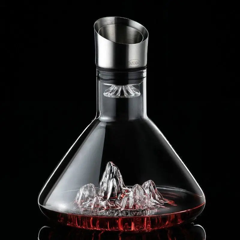 KŌHI-Home Iceberg Crystal Whiskey Decanter — 1500ml