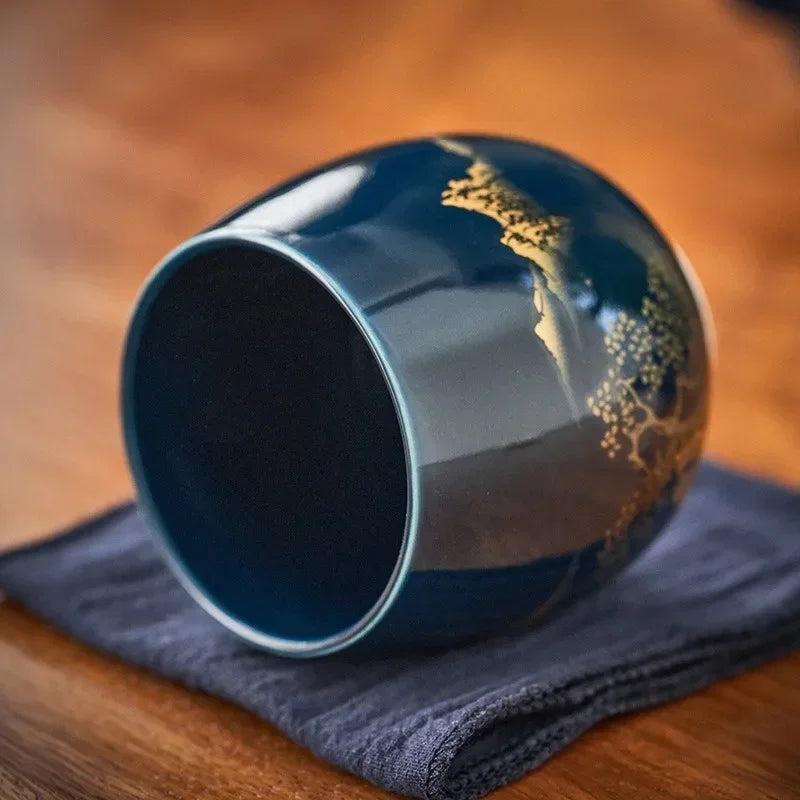 KŌHI-Home Japanese Ceramic Tea Cup – 180 ml Minimalist Master Cup