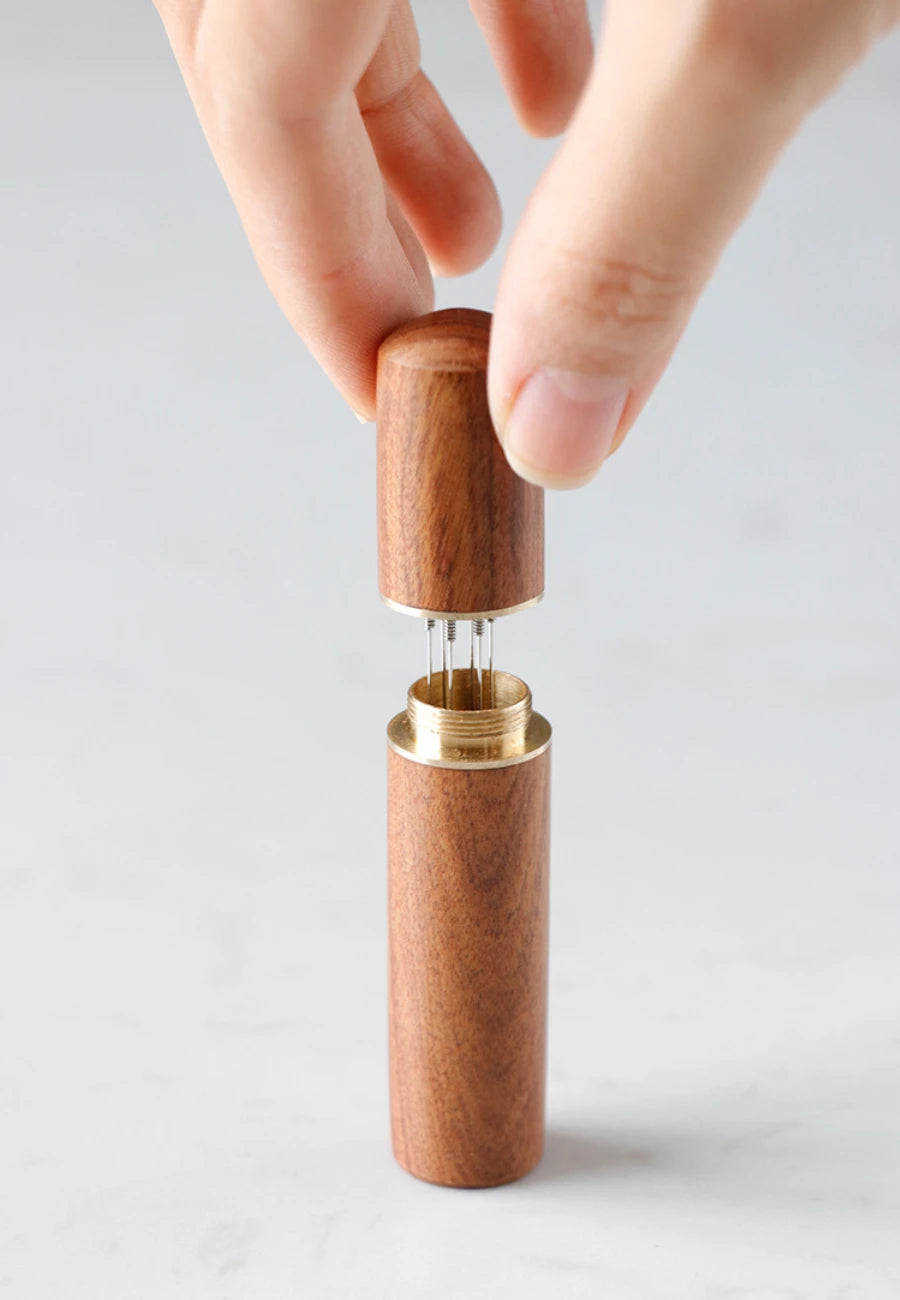 KŌHI-Home Espresso WDT Tool – Stainless Steel Coffee Needle Stirrer &amp; Distributor