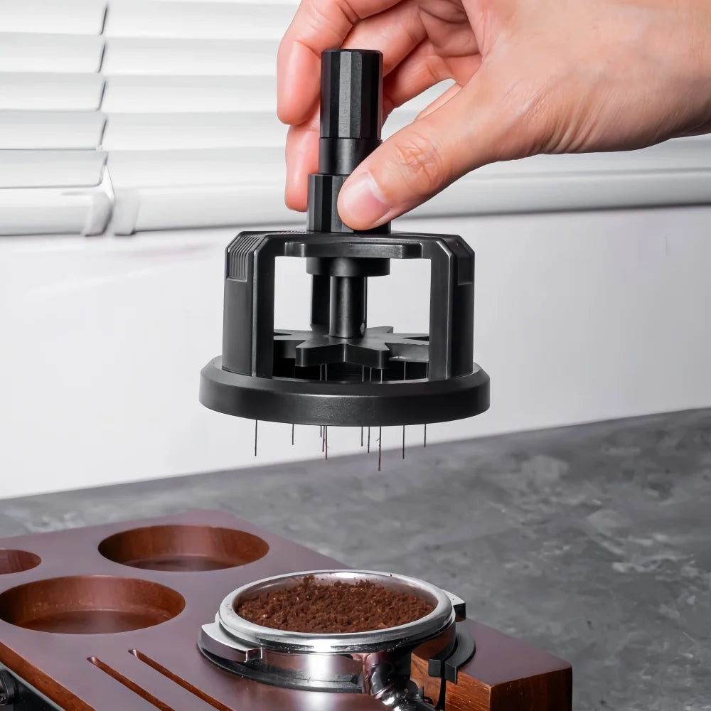 KŌHI-Home Magnetisches WDT-Werkzeug – Rotierende Kaffeeverteilungsnadel mit einstellbarer Höhe