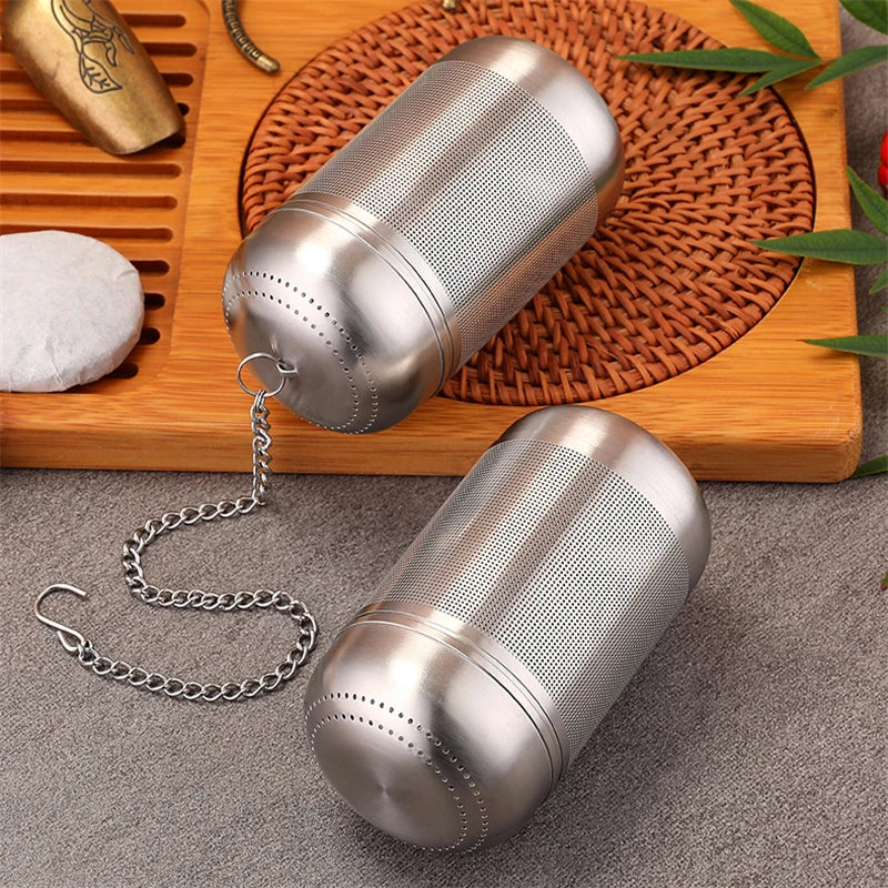 KŌHI-Home Stainless Steel Tea Strainer – Fine Mesh Infuser for Loose Leaf Tea &amp; Spices
