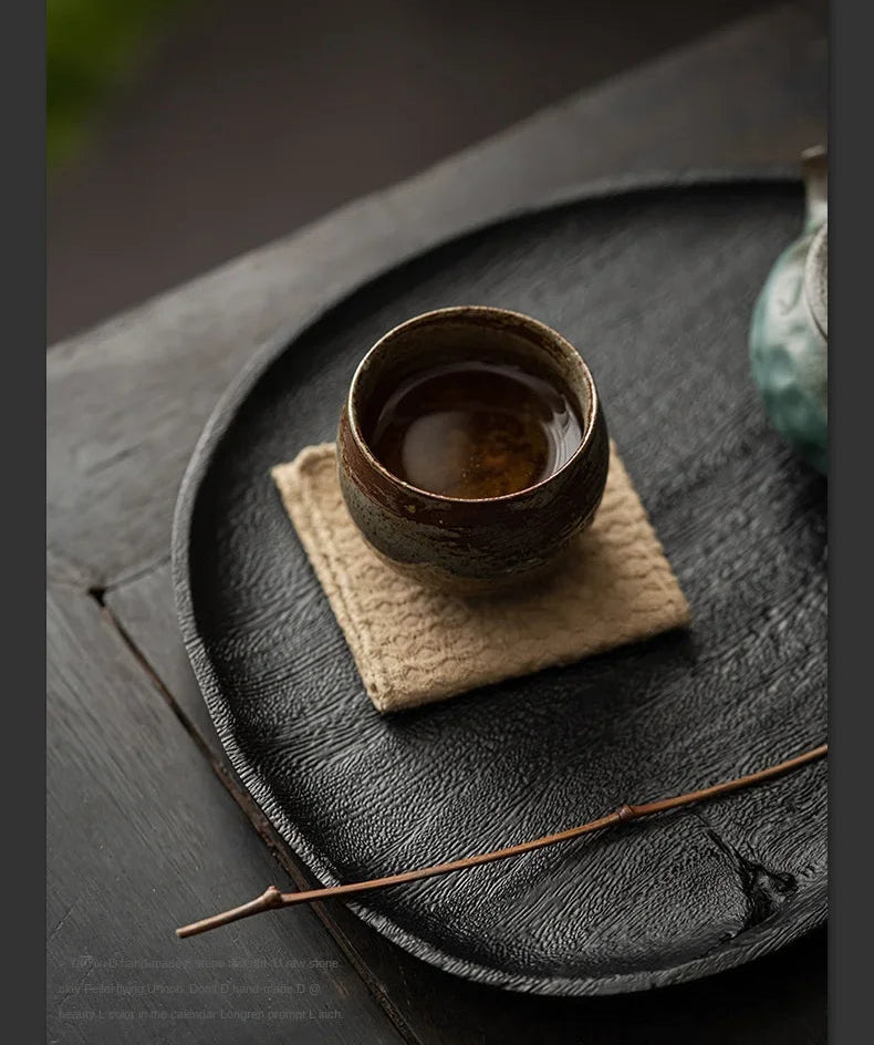 KŌHI-Home Japanese Handmade Stoneware Teacup – 1 Piece