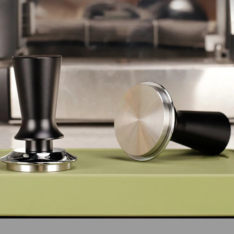 KŌHI-Home Kalibrierter Espresso-Tamper – Federbelasteter Edelstahl-Tamper (51 / 53 / 58 mm)