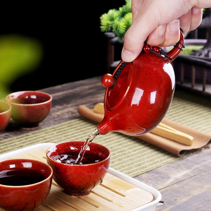 KŌHI-Home Portable Kung Fu Tea Travel Set with Carrying Bag
